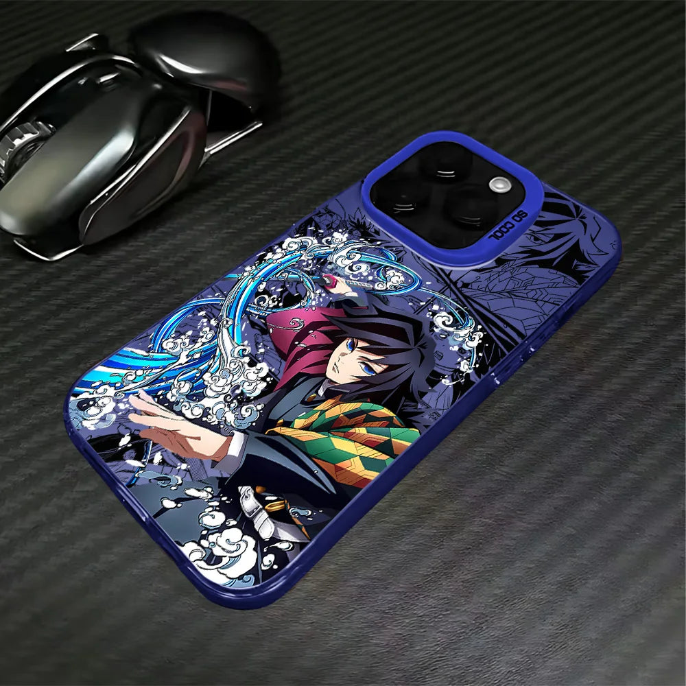 Anime Hot Demons Slayers Phone Case for Xiaomi Redmi Note 7 8 9 9S 10 11 12 13 14 15 Pro Plus 4G 5G Anti Fall Matte Back Cover