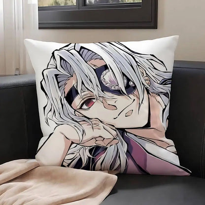 T-Tengen U-Uzuis Case Plush Fabric Soft Pillowcase Double Sided Print Cushion Cover Household Gifts