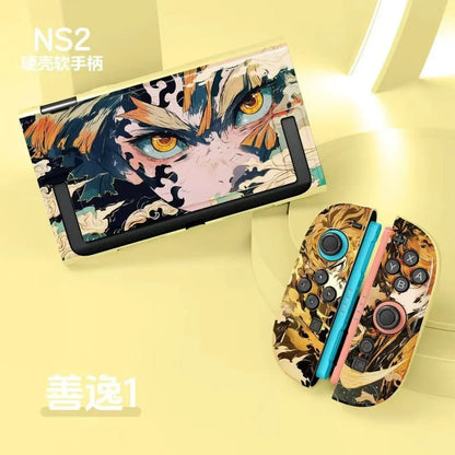 Demon Slayer For Switch2 Protective Case Anime Akaza Kamado Nezuko Kochou Shinobu Anti Fall All ProtectiveInclusive Hard Shell
