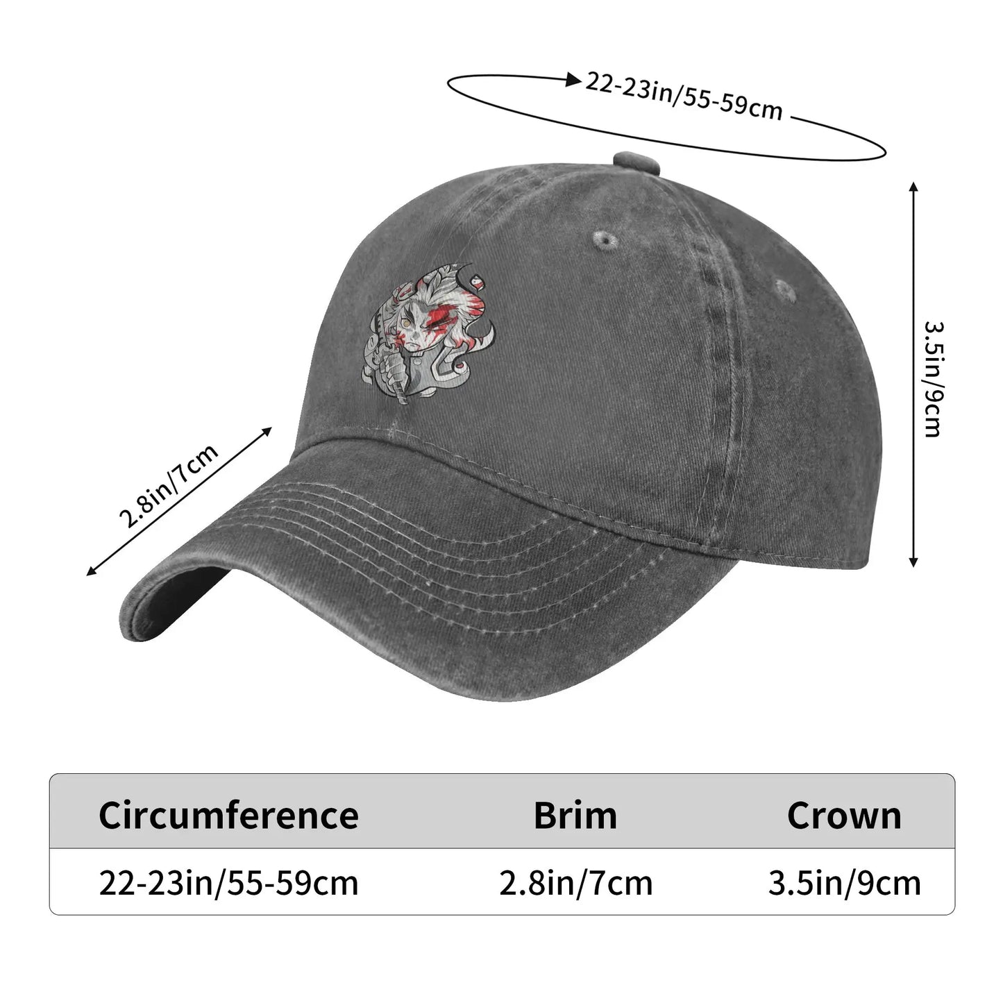 rengoku kyojuro Baseball Caps Peaked Cap Demon Slayer  Sun Shade Hats for Men