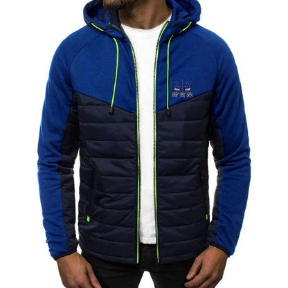 Men's Akaza Logo Print 2026 High Street Jacket Demon Slayer Spring And Autumn Constant Temperature Comfortable Hooded Coat