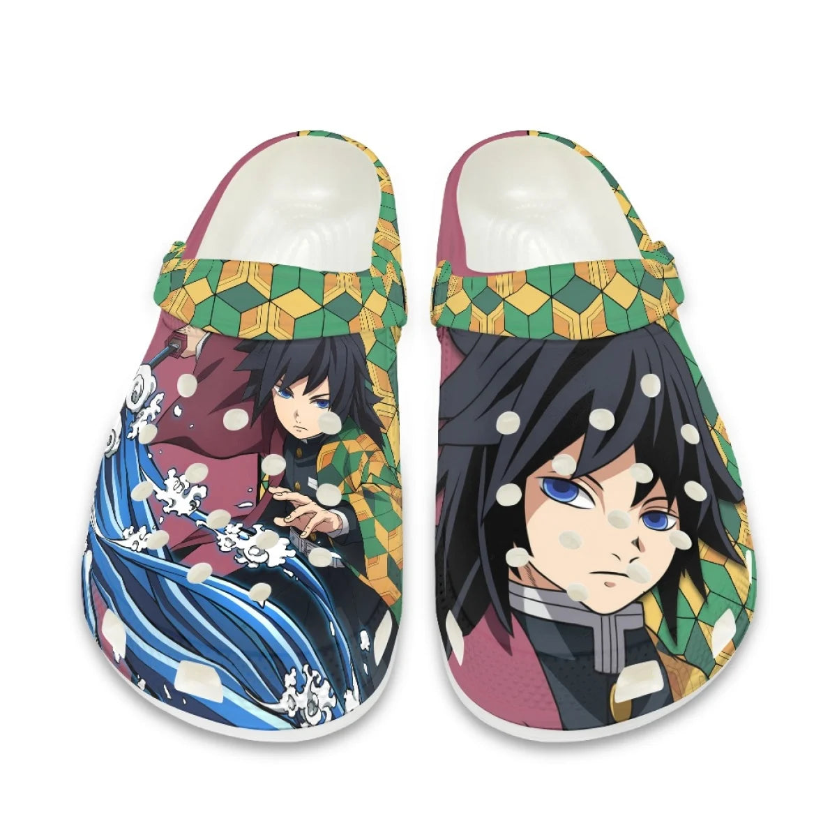 Anime Demon Slayer Non Slip Casual Cave Shoes Men Women Kamado Tanjirou Home Slippers Outdoor Beach Sandal Anime Cosplay Gift