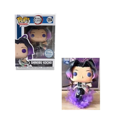 Anime Demon Slayer funkos Tanjiro Kamado Nezuko Inosuke Hashibira Mitsuri Muichiro TOKITO KAMADO pops Action Figure Toys Dolls