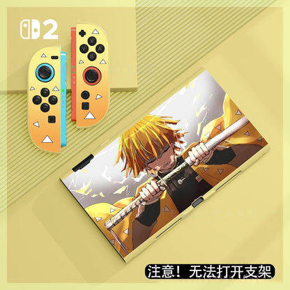 Anime Demon Slayer Tanjiro For Switch2 Protective Case Demon Slayer Anti Fall All Inclusive Hard Shell Switch 2 Decoration Gifts