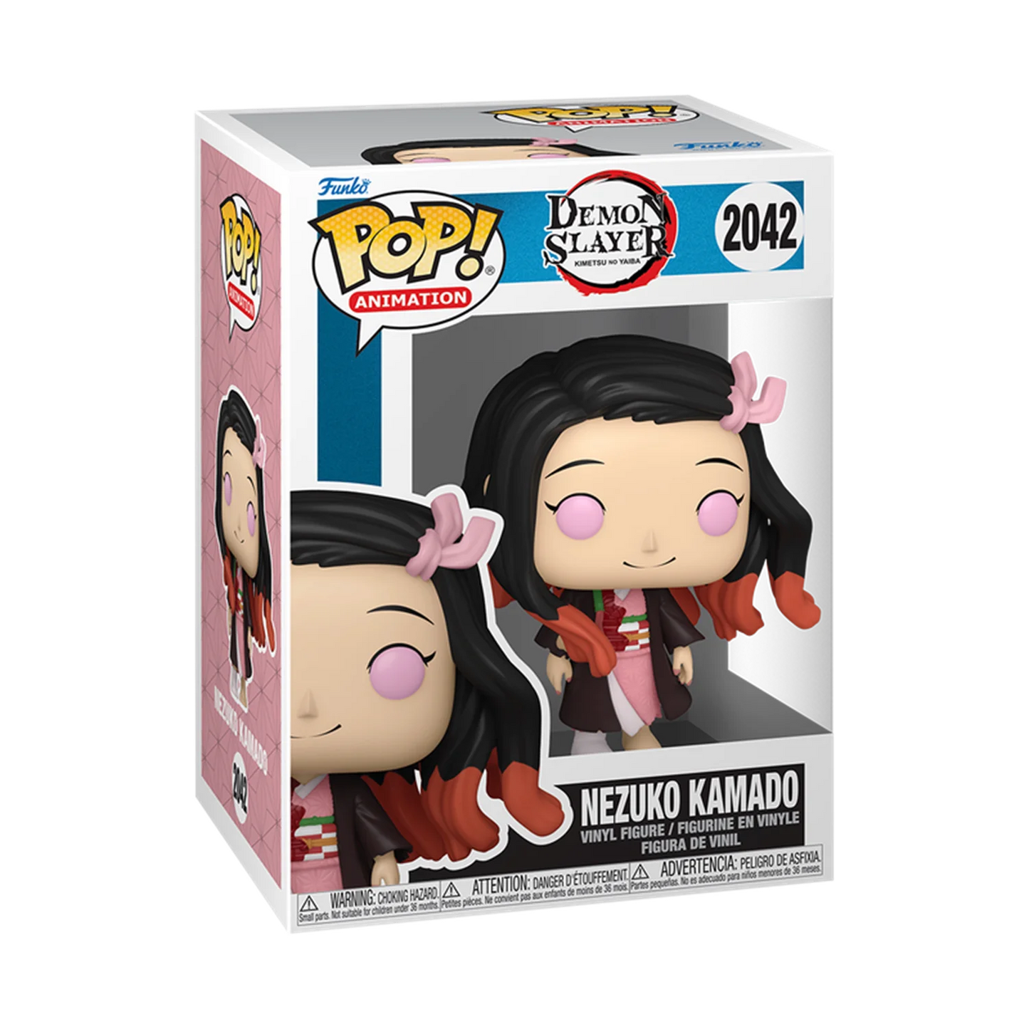 Funko Pop Genuine Demon Slayer Demon Slayer Demon Slayer Tanjiro Tongmo Nezuko Trendy Toy Figure Boy Birthday Gift ChristmasGift