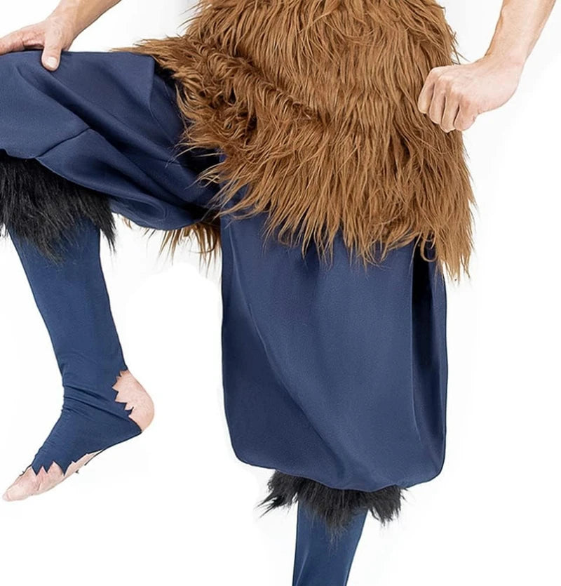 Hashibira Inosuke Anime Cosplay Costume Pig Mask Pants Outfit for Halloween Carnival Party Clothes For Men