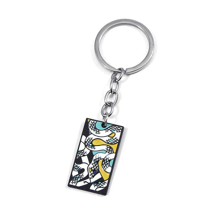 Demon Slayer Anime  Keychain Kamado Tanjiro Nezuko Hashira Ghost Slayer Corps Car Key Chain Cute  Birthday Gift For Anime Fans