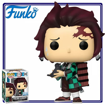 Funko Pop Demon Slayer Muzan Kibutsuji Tanjiro Kamado Premium Vinyl Figure Collectible Anime Goods Desk Decor Room Decor Gift