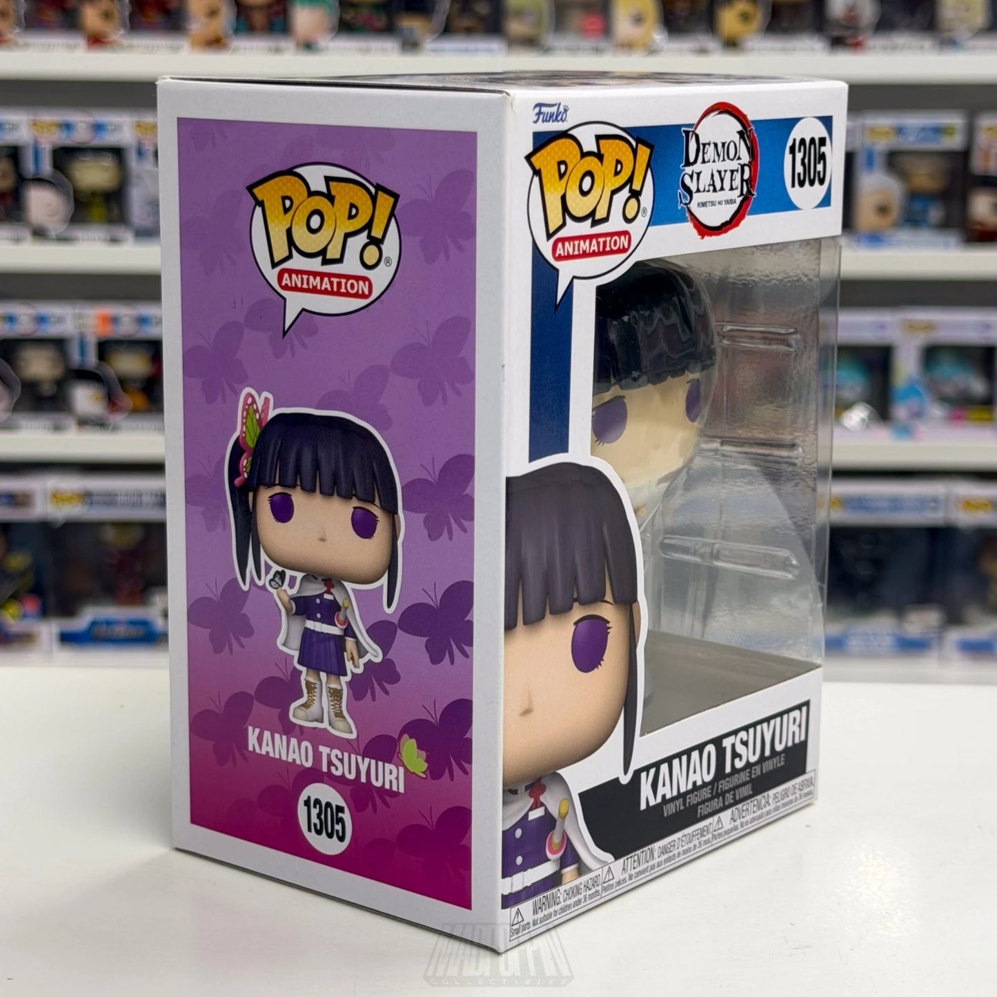 Demon Slayer Kanao Tsuyuri Vinyl Figure Funko Pop 1305 Officially Licensed Collectible Limited Edition Decor Gift for Fans