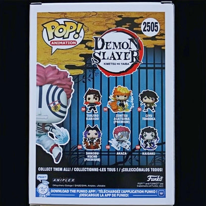Funko Pop! Original Animation Demon Slayer Akaza #2505 Vinyl Figure - Anime Collectible Model Desktop Ornament Toy Gift for Fans