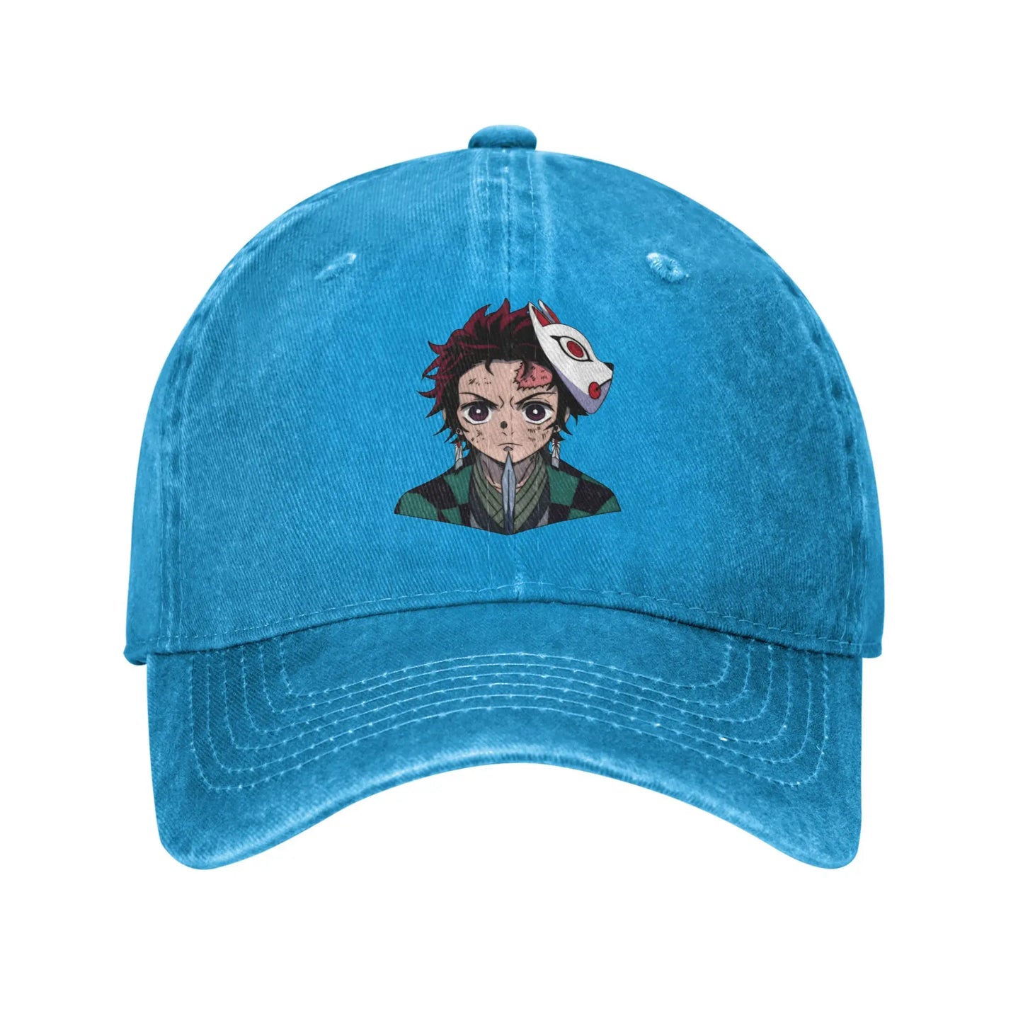 water breathing Baseball Caps Peaked Cap Demon Slayer  Sun Shade Hats for Men