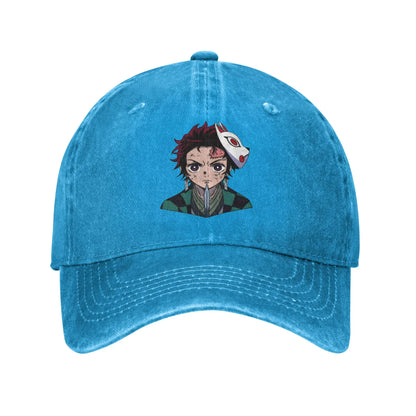 water breathing Baseball Caps Peaked Cap Demon Slayer  Sun Shade Hats for Men