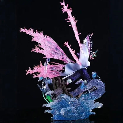33cm Demon Slayer Insect Pillar Kochou Shinobu Animation Peripherals Figure Ornament Model Festival Ornamen Gift Toy Collections