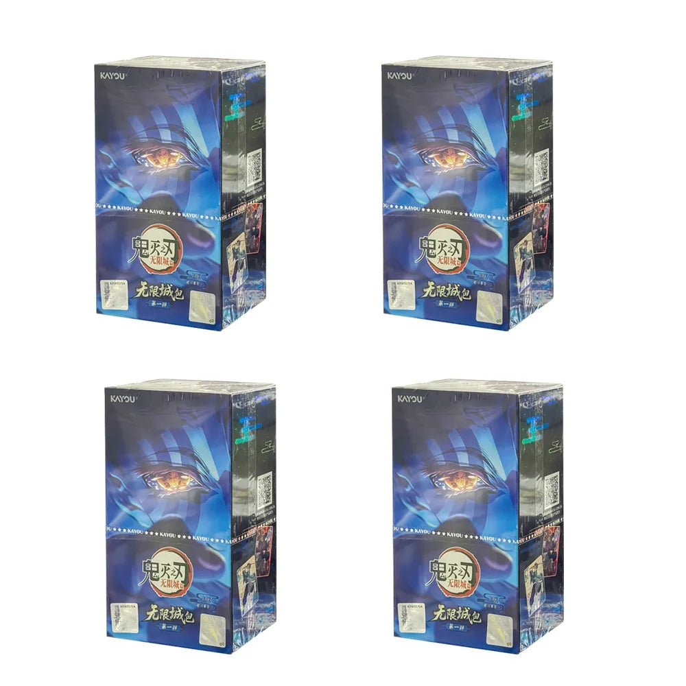 2026 KAYOU Genuine Demon Slayer Card Dawn Bag Collection CCG TCG Card Animation Cartoon Game Collect Card Peripheral Toys