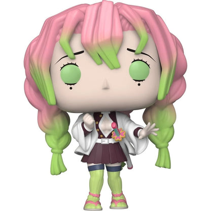 2026 Funko POP Demon Slayer Tanjiro 1304 Kanroji 1306 Rui 1307 Sanemi 1253 Nezuko 1254 Obanai 1395 Action Figures Model Toy Gift