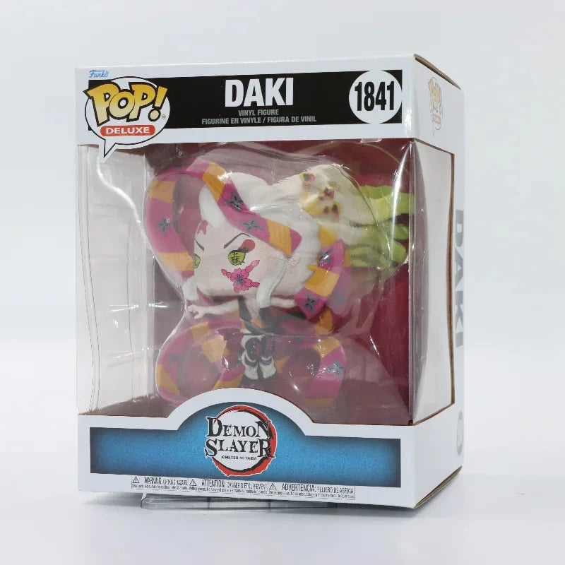FUNKO POP Original Demon Slayer Blade Mi Douzi TANJIRO KAMADO Muichiro Tokoto Doma Akaza Action Anime Figures Toys Gift Model