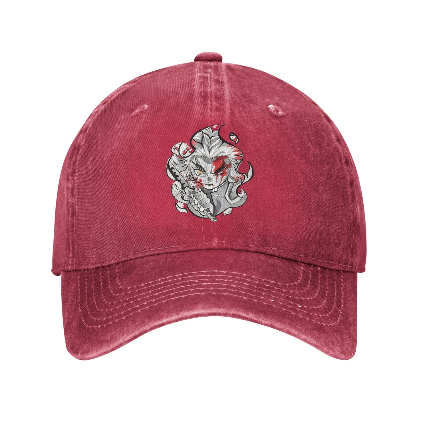 rengoku kyojuro Baseball Caps Peaked Cap Demon Slayer  Sun Shade Hats for Men