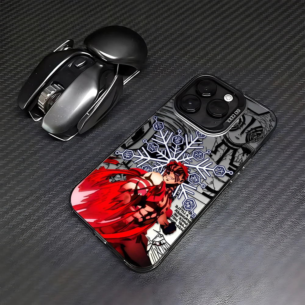 Hot Demons Slayers Akazas Phone Case For iPhone 17 17e 16e 16 15 14 13 12 11 mini Pro Max X XSMAX Air Plus Anti Fall Matte Cover