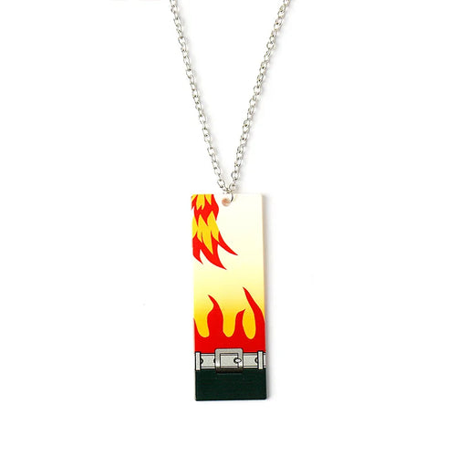 Collier flammes de Rengoku