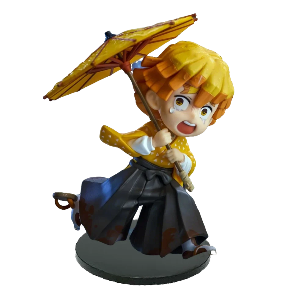 Anime Demon Slayer Kimetsu no Yaiba Figure 15cm Kochou Shinobu Kanroji Mitsuri Plum Rain Series Action Model Toy Gift