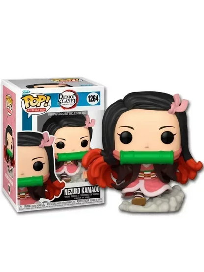 New Funko Pop! Demon Slayer MITSURI KANROJI 1306# OBANAI 1395# RUI 1307# Nezuko 1264# SANEMI 1253 Tanjiro 1304 KYOJURO 1308 Toy
