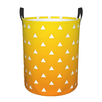 Custom Demon Slayers Anime Laundry Basket Collapsible Kimetsu No Yaiba Toy Clothes Hamper Storage Bin for