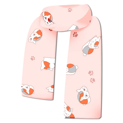 In stock Demon Slayer: Kimetsu No Yaiba Anime Scarf Kamado Tanjirouagatsuma Zenitsutomioka Giyuu Anime Winter Warm Xmas Gift