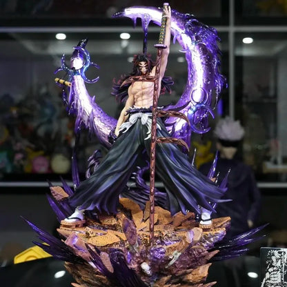 47cm Big Statue Demon Slayer Gk Kokushibo Tsugikuni Yoriichi Twelve Kizuki Pvc Anime Figure Model Collection Ornament Toys Gifts
