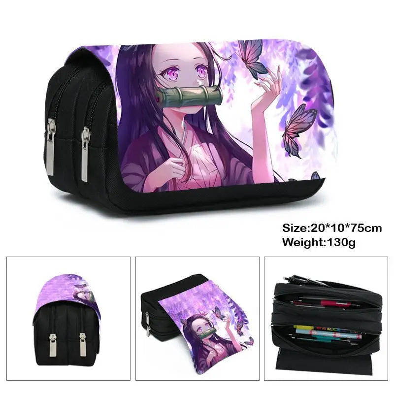 Spot animation ghost blade Demon Slayer animation surrounding pencil case double learning good objects