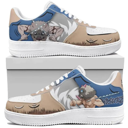 Anime Demon Slayer Sneakers Kamado Tanjirou Low-Top Sports Shoes Couples Board Shoes Customization Leisure Shoes Festival Gift