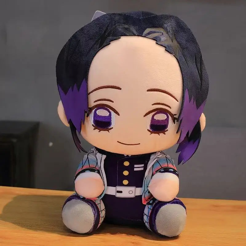 NEW IN STOCK 26cm Demons Slayer Tokitou Muichiro Plush Toys Cute Soft Stuffed Home Room Decor Dolls For Birthday Christmas Gift