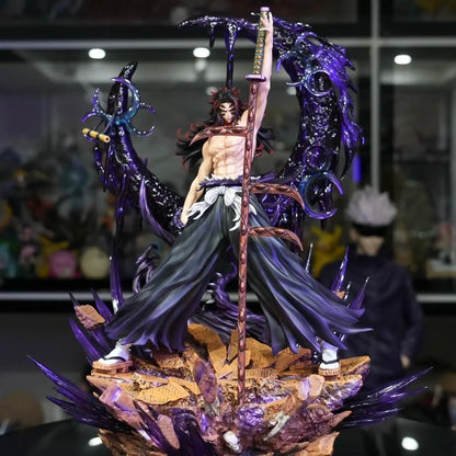 47cm Big Statue Demon Slayer Gk Kokushibo Tsugikuni Yoriichi Twelve Kizuki Pvc Anime Figure Model Collection Ornament Toys Gifts