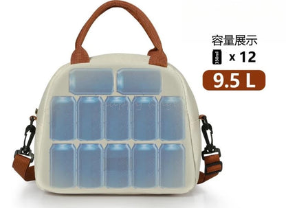 Hot Kamado Nezuko Demon Slayer Lunch Bag Student Lunch Box With Heat Preservation Function Large Capacity Portable Lunch Bag