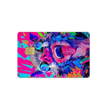 DIY Self-made Anime Demon Slayer 2.5D HD Matte PVC Sticker Film Tape Skin for Credit Card Debit Card Waterproof Sticke Gift