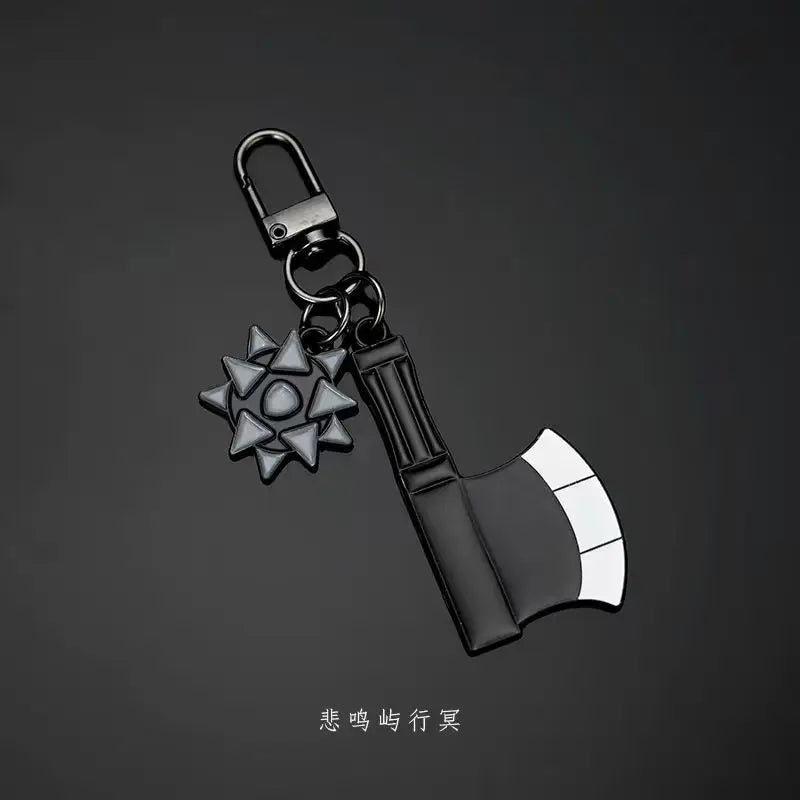 Demon Slayer Kanroji Mitsuri Tokitou Muichirou Iguro Obanai High Value Creative Metal Keychain Boy Backpack Pendant Decoration