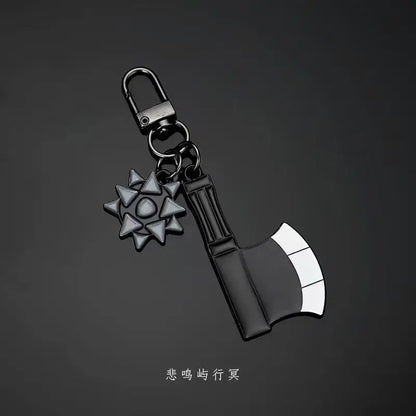 Demon Slayer Kanroji Mitsuri Tokitou Muichirou Iguro Obanai High Value Creative Metal Keychain Boy Backpack Pendant Decoration