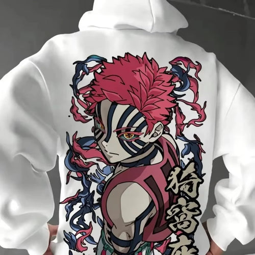 New Japan Anime Demon Slayer Printed Hoodie Sweatshirt Men's and Women's Hoodie Men's Tops Sports Hoodie Harajuku Y2K Hoodie