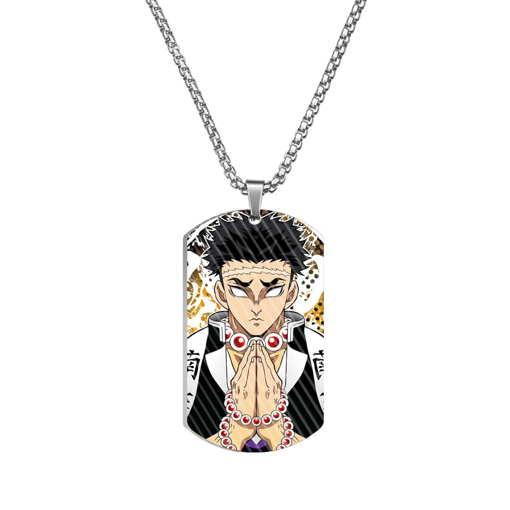 Collier plaque militaire Demon Slayer, visuel 15 sur 46