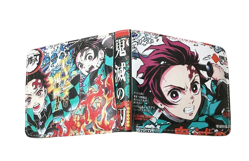 Portefeuille collage manga