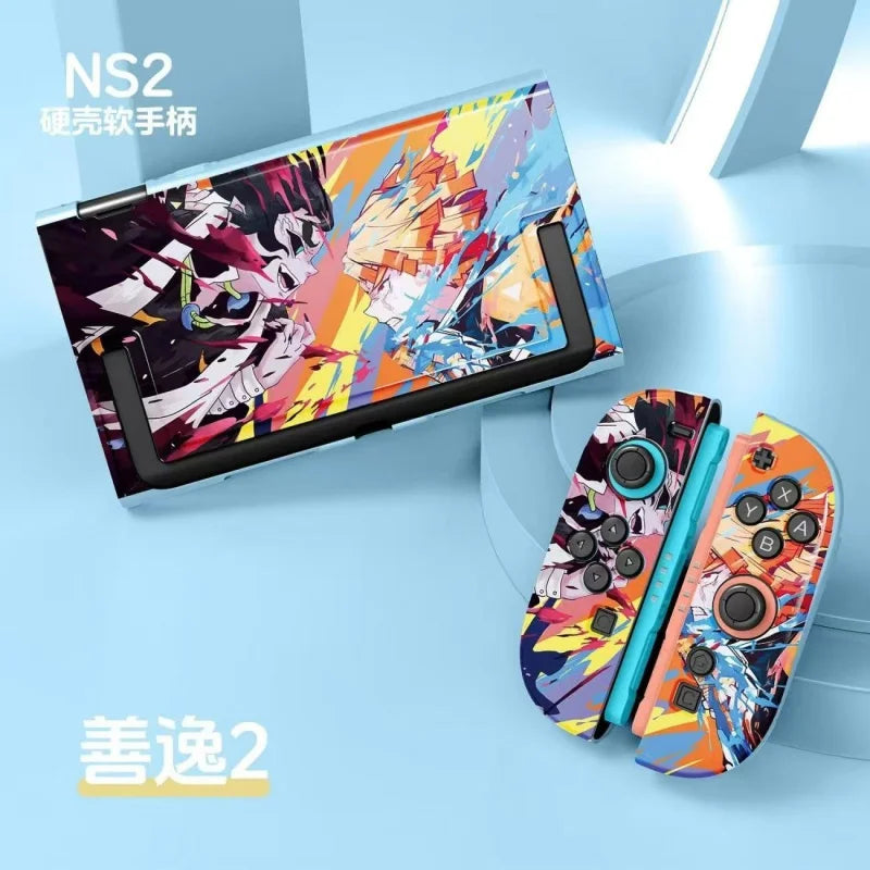 Demon Slayer For Switch2 Protective Case Anime Akaza Kamado Nezuko Kochou Shinobu Anti Fall All ProtectiveInclusive Hard Shell