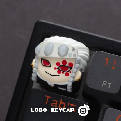 Anime Demon Slayer Kamado Nezuko Series Multiple Styles Keyboard Cute Keycap Decoration Contain Periphery Collectble Fun Gifts