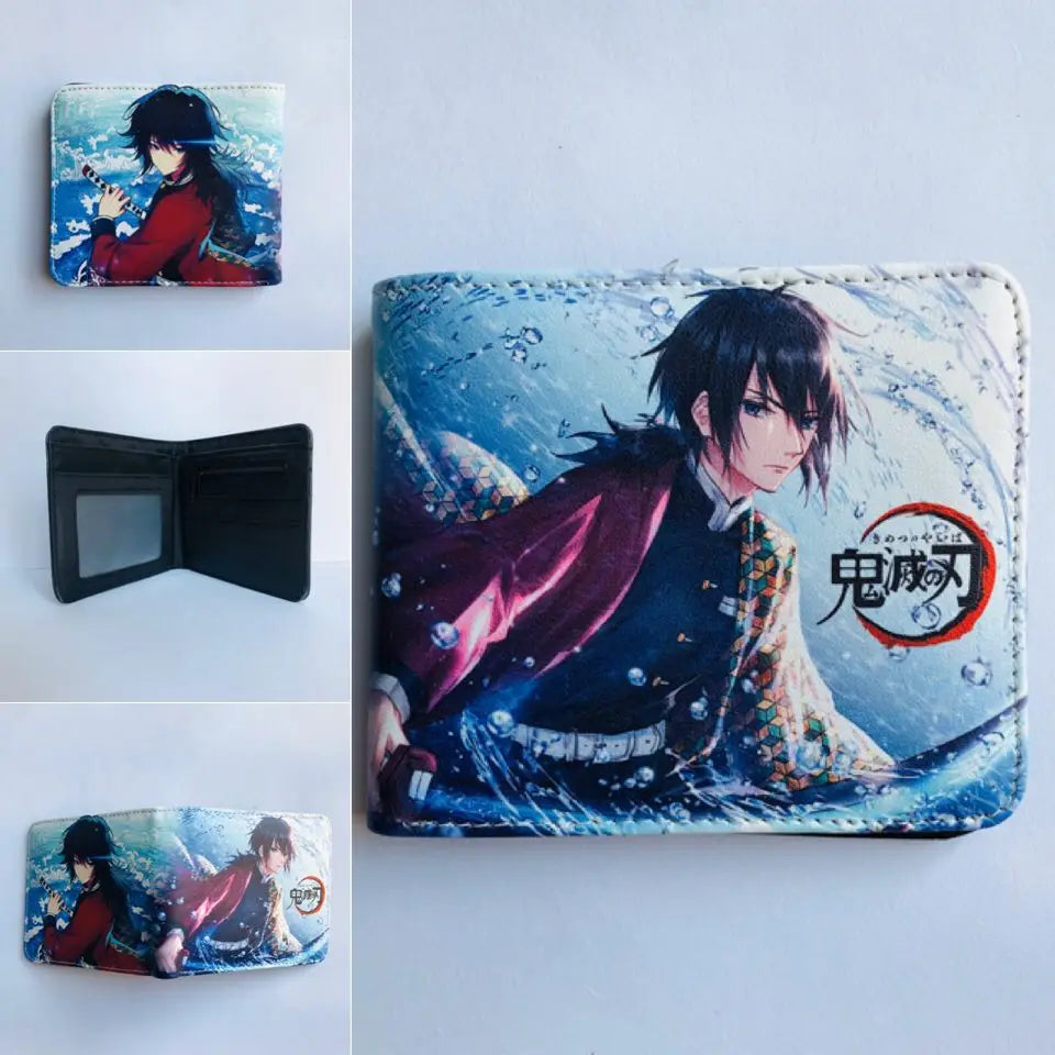 Demon Slayer: Kimetsu No Yaiba Anime Peripheral Short Wallet Zero Wallet Student Men And Women Simple Wallet