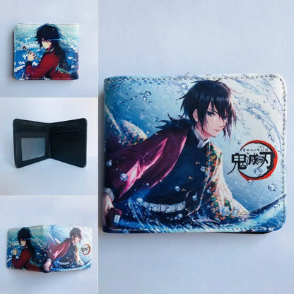 Demon Slayer: Kimetsu No Yaiba Anime Peripheral Short Wallet Zero Wallet Student Men And Women Simple Wallet