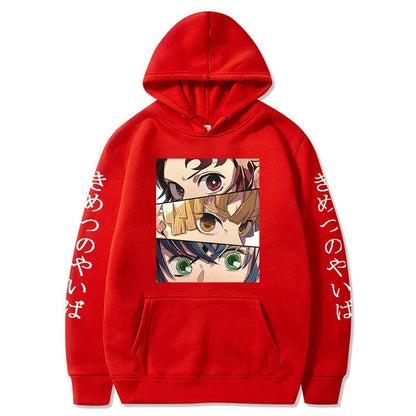 Trendy Hot Selling Demon Slayer Kimetsu No Yaiba Hoodie Jacket Casual Pullover Sweatshirt Cosplay