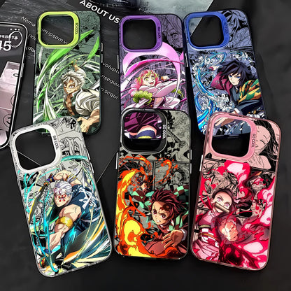 Anime Hot Demons Slayers Phone Case for Xiaomi Redmi Note 7 8 9 9S 10 11 12 13 14 15 Pro Plus 4G 5G Anti Fall Matte Back Cover