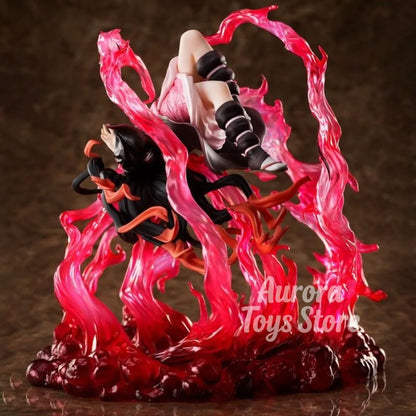 Anime Demon Slayer Figure Kamado Nezuko Action Figures Pvc Collection Model Toys for Gifts 18cm