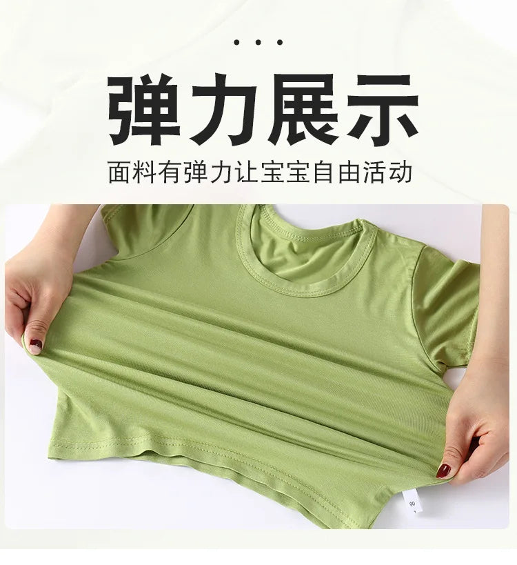 Demon Slayer Girl Pajamas Set Kamado Nezuko Kochou Shinobu Toddler Sleepwear 2pcs Cartoon Summer Home Tops Shorts Kids Pyjamas
