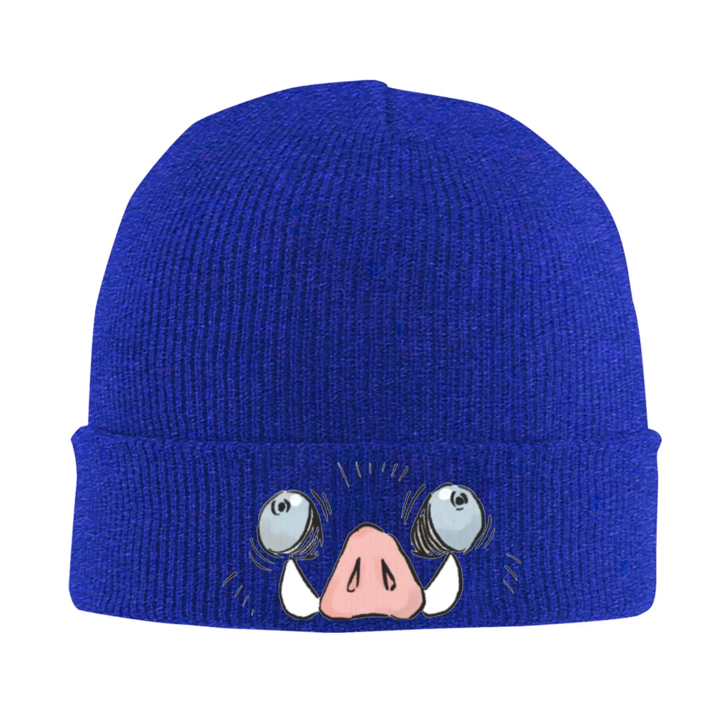 Unisex Rib Knit Cuffed Beanie Demon Slayers anime Accessories Warm Winter Skullies Knitted Caps  Beanies Skullies