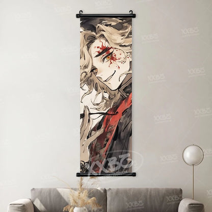 Demon Slayer Poster Home Decor Hashibira Inosuke Canvas Scrolls Picture Agatsuma Zenitsu Wall Art Kamado Nezuko Hanging Painting