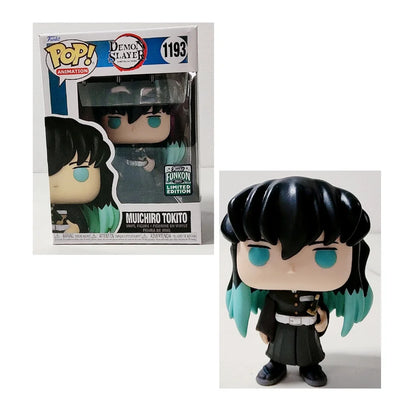 Anime Demon Slayer funkos Tanjiro Kamado Nezuko Inosuke Hashibira Mitsuri Muichiro TOKITO KAMADO pops Action Figure Toys Dolls
